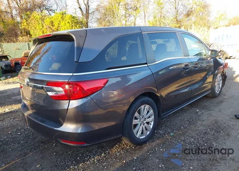 2019 Honda Odyssey Lx from USA, damaged, VIN 5FNRL6H23KB073469
